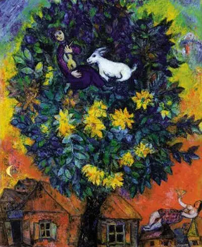 Autumn in the Village Marc Chagall